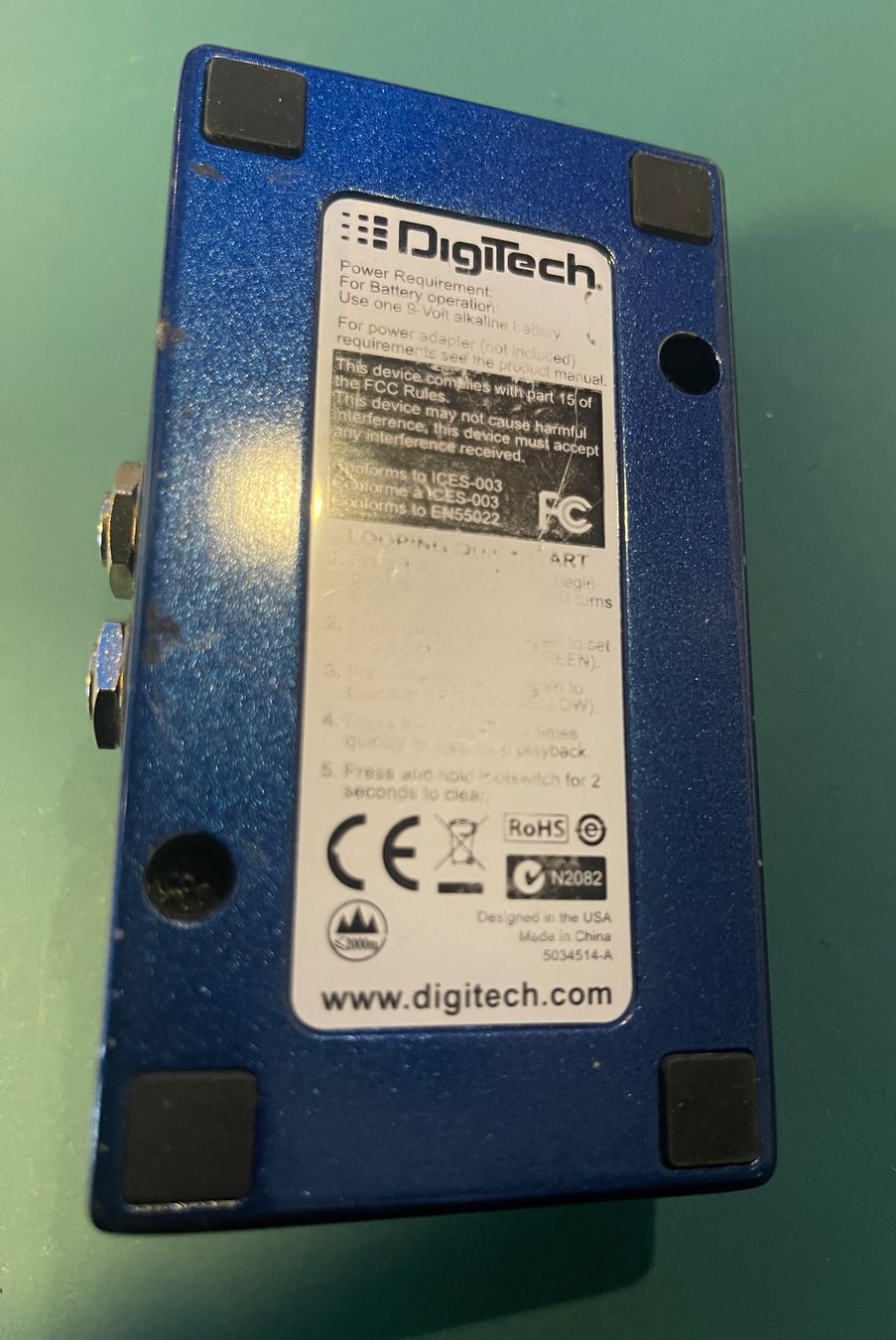 Strumenti musicali: DIGITECH JAM MAN EXPRESS LOOPER inkl. AC ADAPTER – Usato da Büron venduto da Bellcolor 2