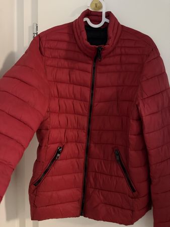 Steppjacke rot Marke CLAYTON Grösse S guter Zustand