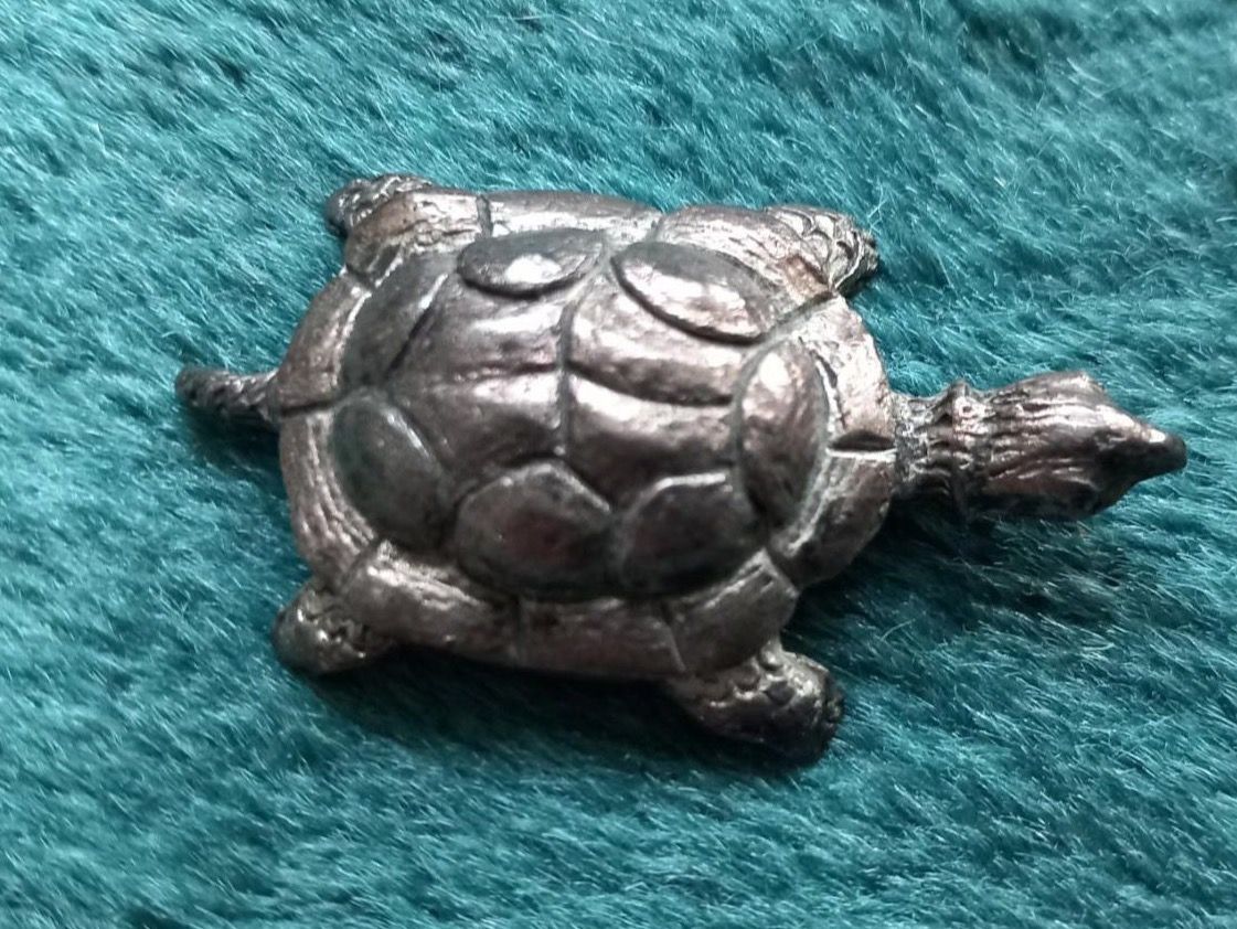 Figuren: Hübsche Schildkröte aus Metall – Neu (gemäss Beschreibung) aus Zürich von Verde21