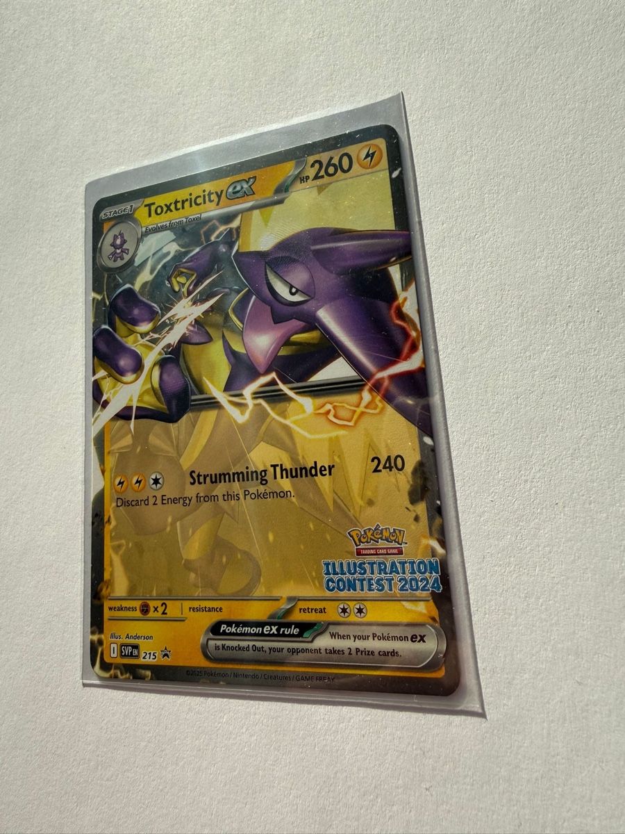 Pokémon Carte collezionabili: Pokemon SVP Toxtricity 215 EN – Nuovo (secondo la descrizione) da Läufelfingen venduto da Seraphim13 1