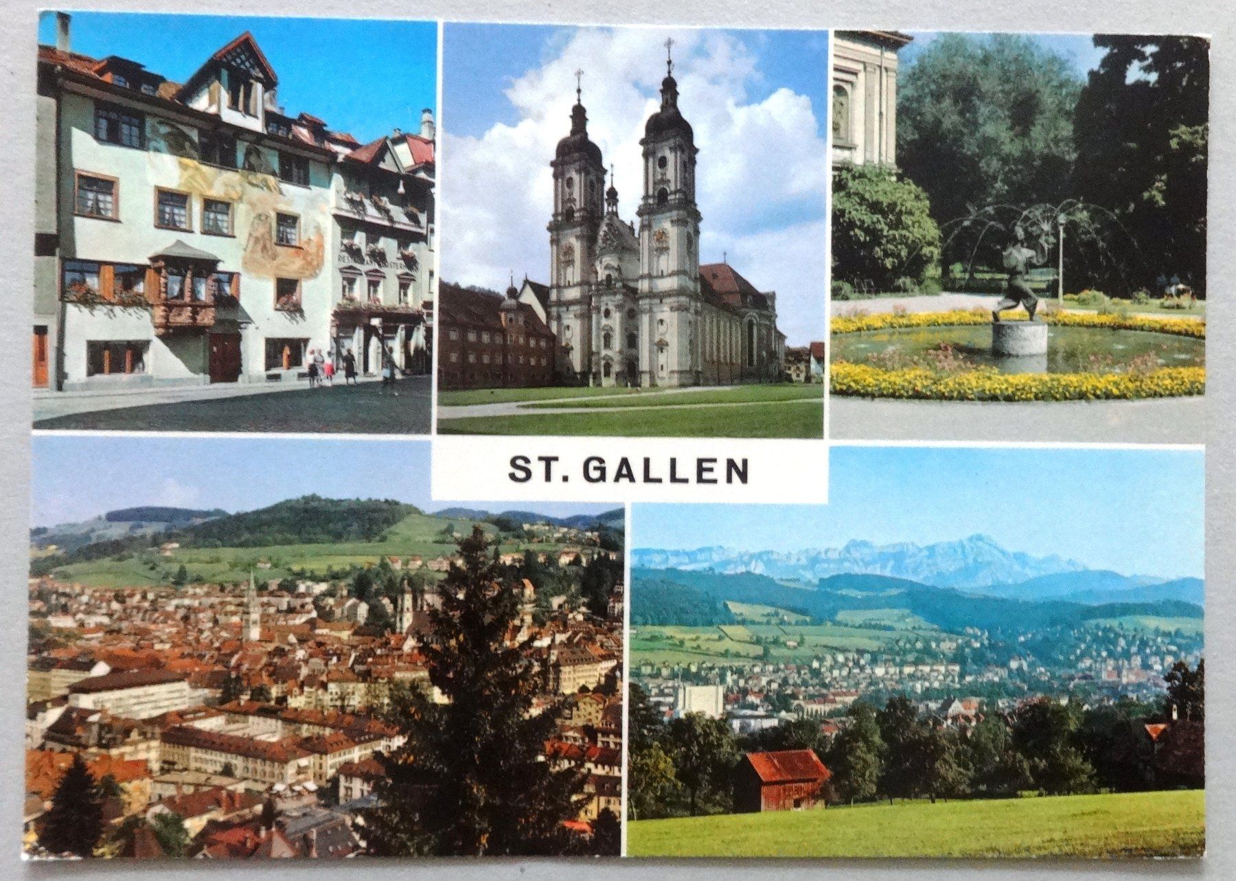 Cartes postales: St. Gallen – D'occasion à Fétigny par Billy2miny