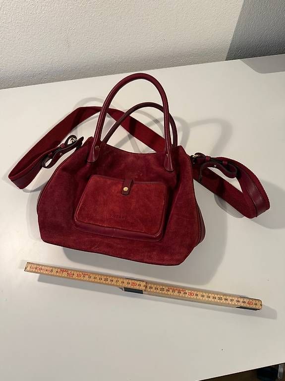 Borse da donna: Handtasche rötlich Leder MISAKI – Usato da Basel venduto da zuerich2005 1