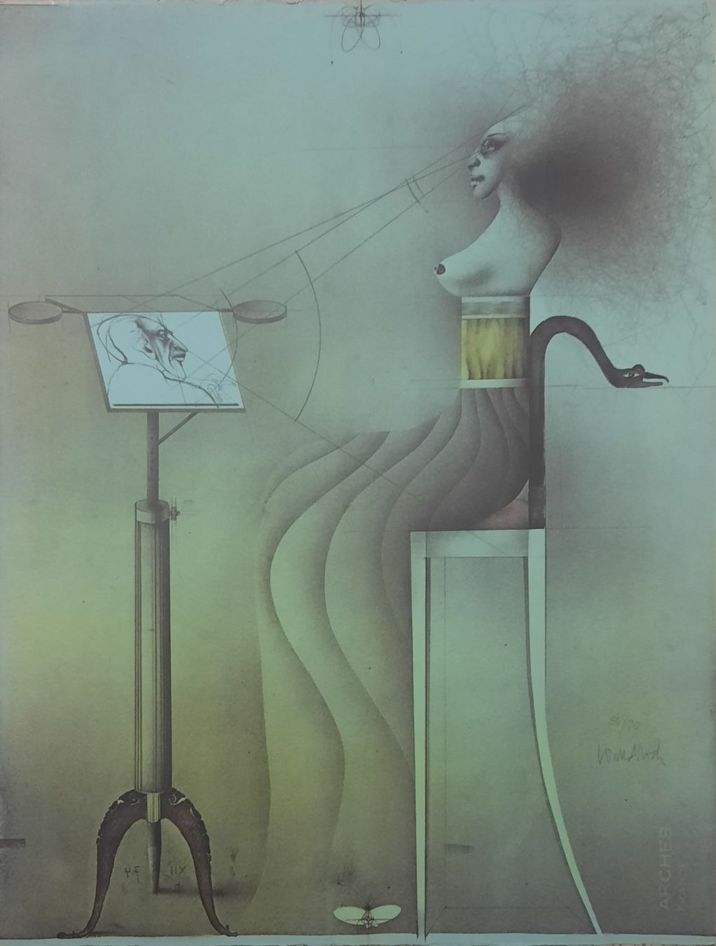 Grafica & Litografie: PAUL WUNDERLICH 1927 - 2010 – Usato da Genève venduto da Enigme8
