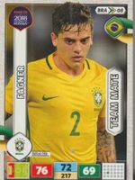 ROAD TO RUSSIA 2018 Panini Adrenalyn Card Team Mate FAGNER