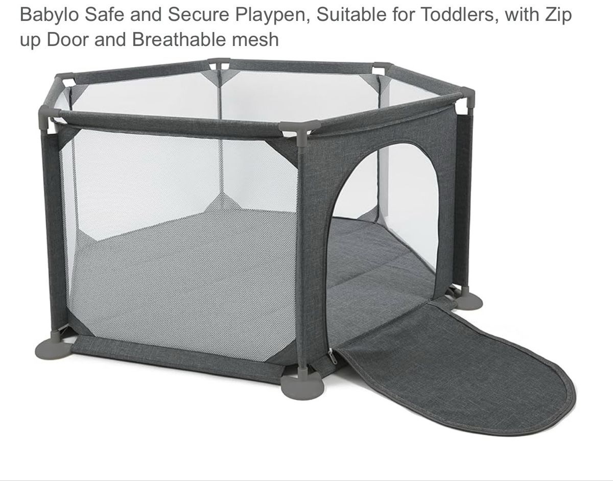 Box & Barriere di sicurezza: Babylo Safe & Secure Playpen - Perfect for Playtime – Usato da Effretikon venduto da lio_gjr8 2