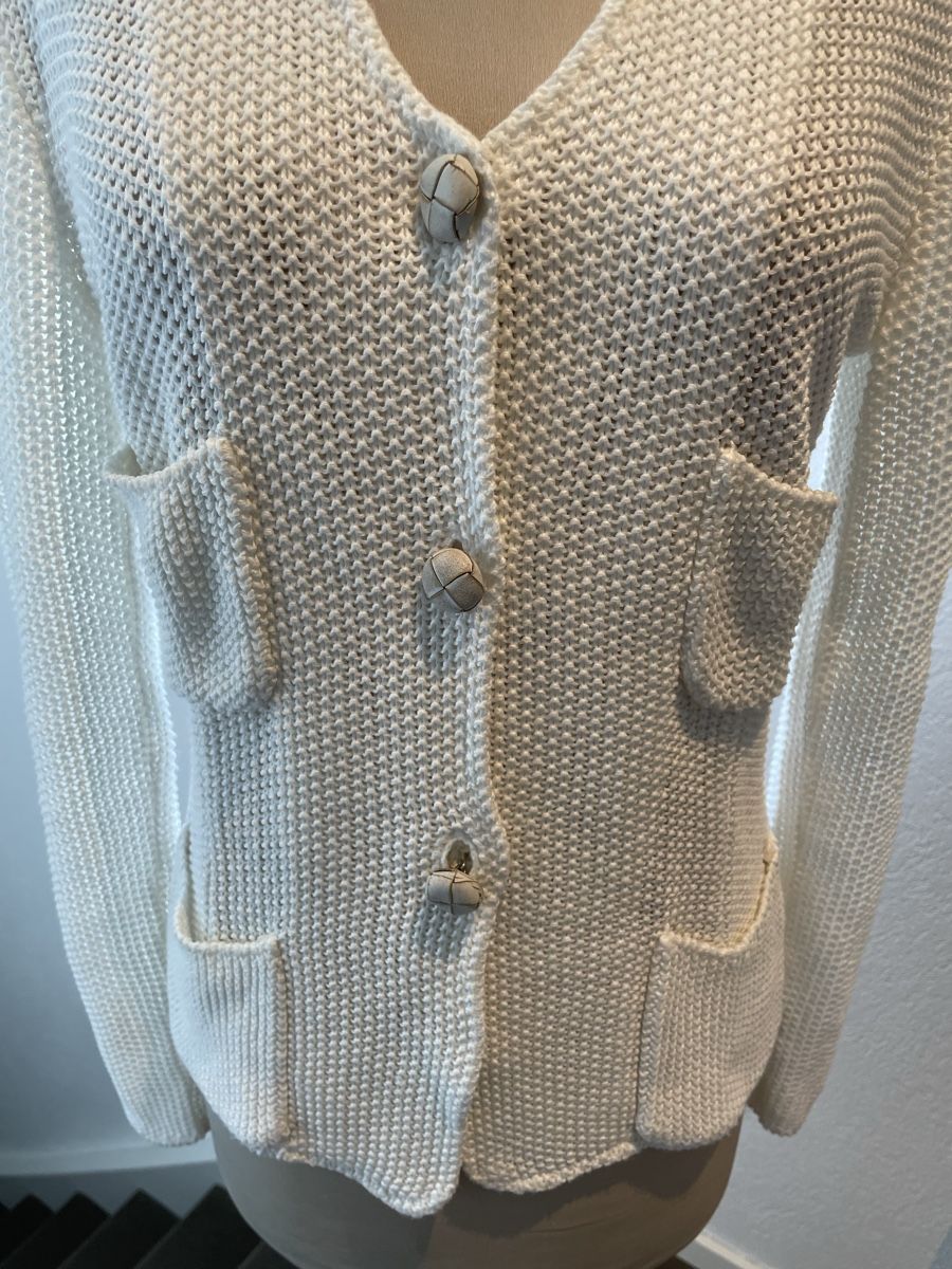 Max Mara Jacken: Max Mara Baumwoll-Strickjacke Grösse S – Gebraucht aus Basel von frf 2