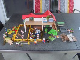 PLAYMOBIL Bauernhof 6120 und Zubehörsets