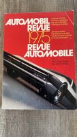 REVUE AUTOMOBILE Catalogue 1975