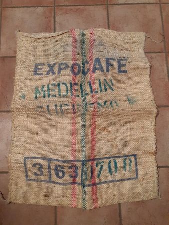 Alter Kaffe Jutensack