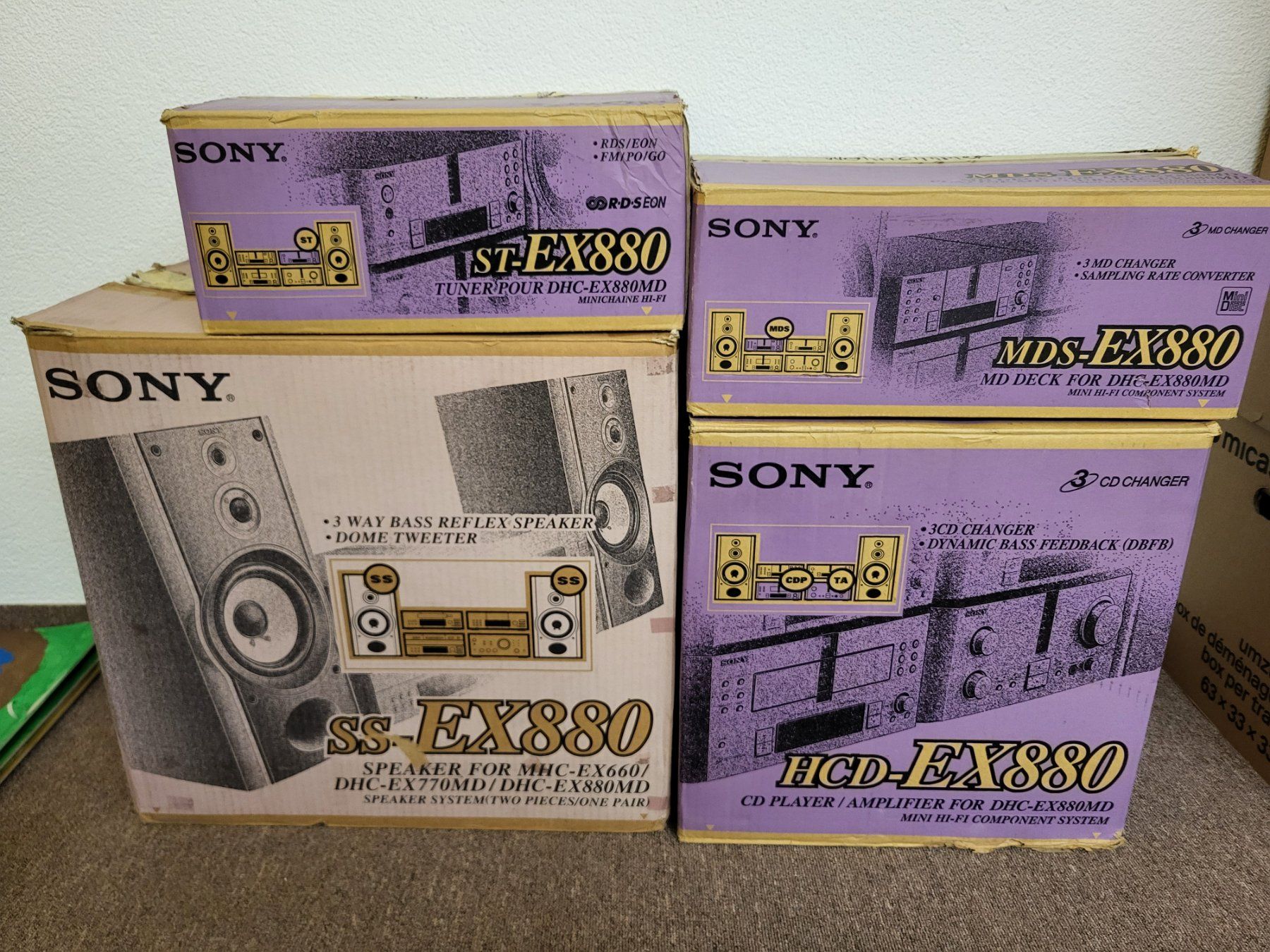 Sony Minidisques: Stereoanlage – D'occasion à Birmenstorf AG par Cjl 6