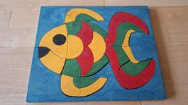 Holzpuzzle Fisch Schloss Herdern Holz Spielzeug Kinder