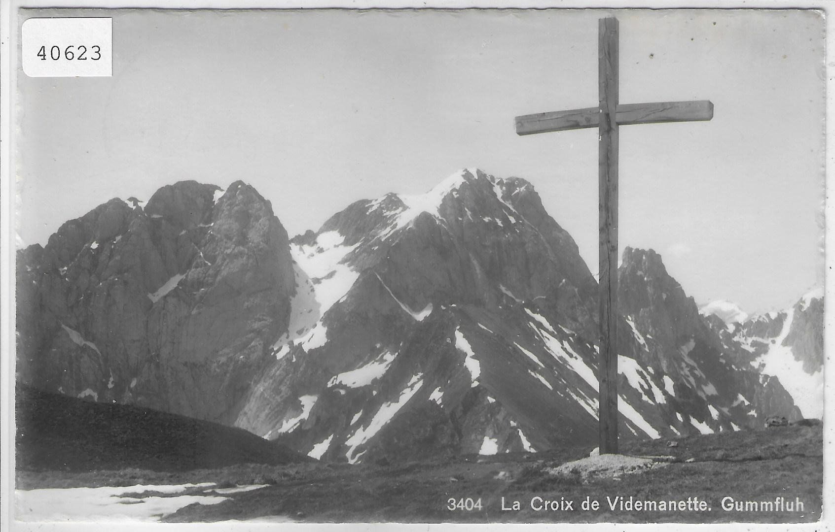 Cartes postales: La Croix de Videmanette - Gummfluh – D'occasion à Ettingen par Kartenplanet