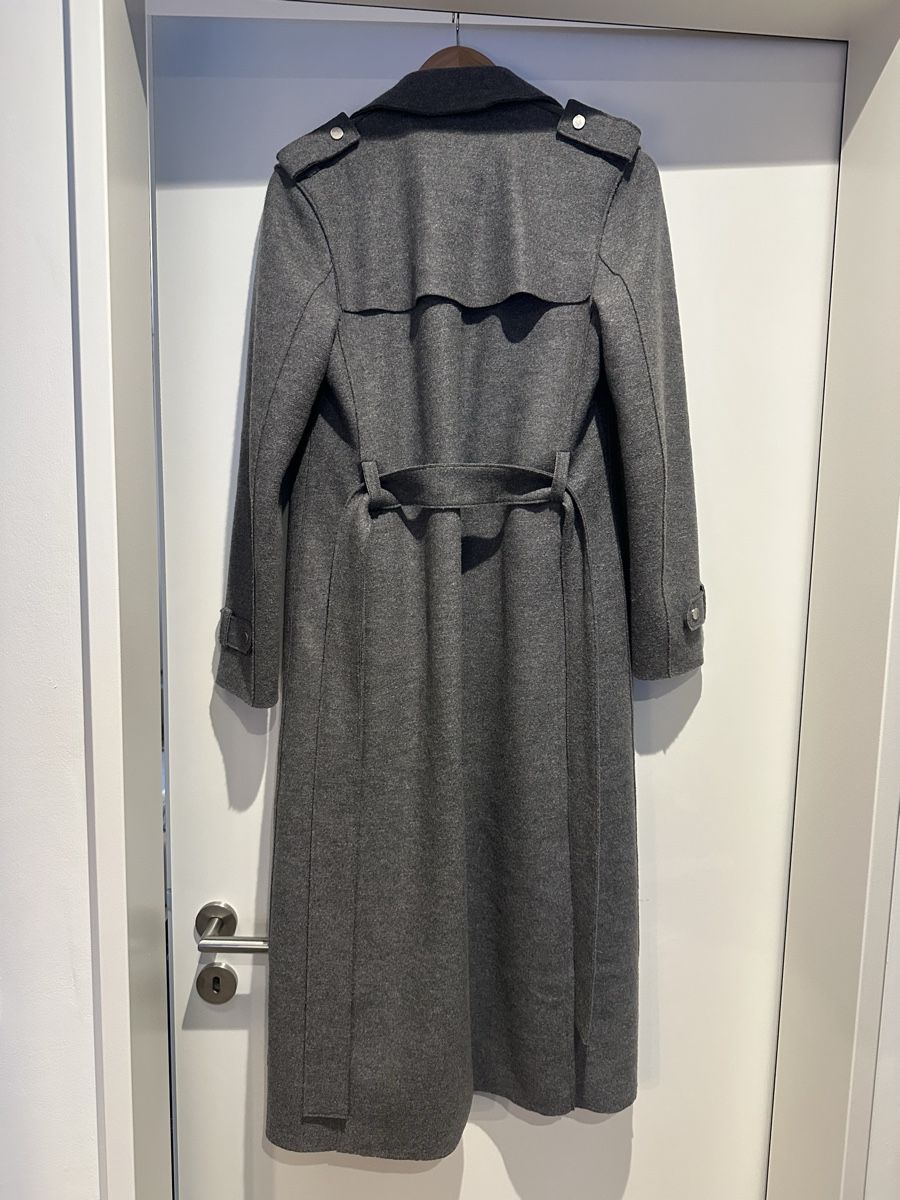 Harris Wharf London Cappotti: Harris Wharf London grey wool coat IT44 – Usato da St. Niklausen LU venduto da lau_259n 5
