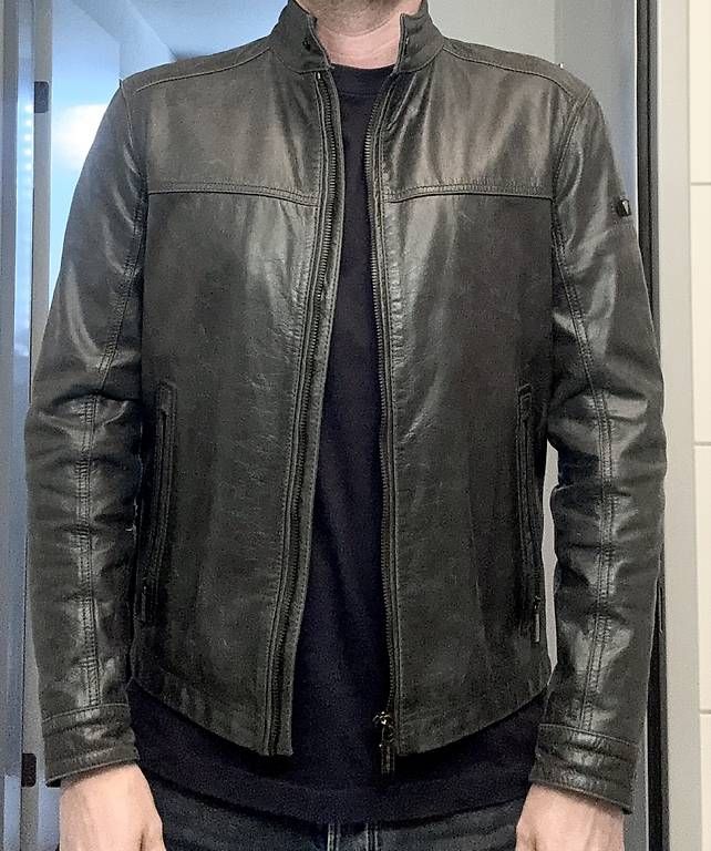Giacche: Strellson Echtlederjacke - Grösse 48 (S) – Usato da Zürich venduto da StereoMinus 1