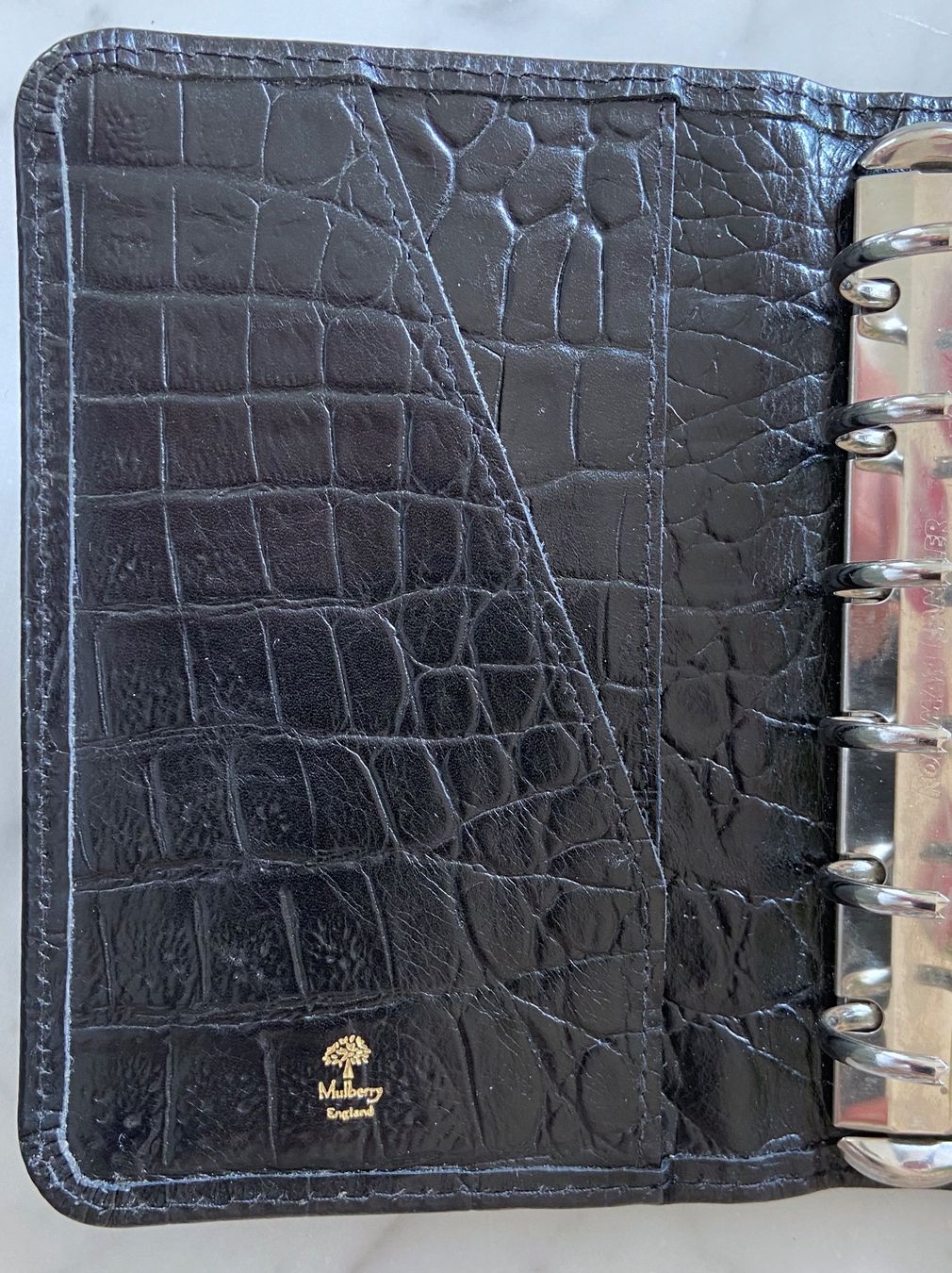 Mulberry Blocchi: Mulberry Agenda, leder, schwarz – Usato da Zürich venduto da eschwe 5