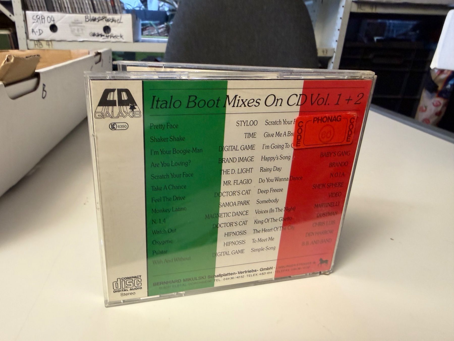 CDs: Italo Boot-Mix On CD Vol. 1+2 - HB22A – Gebraucht aus Küsnacht ZH von Jazztilldawn 1