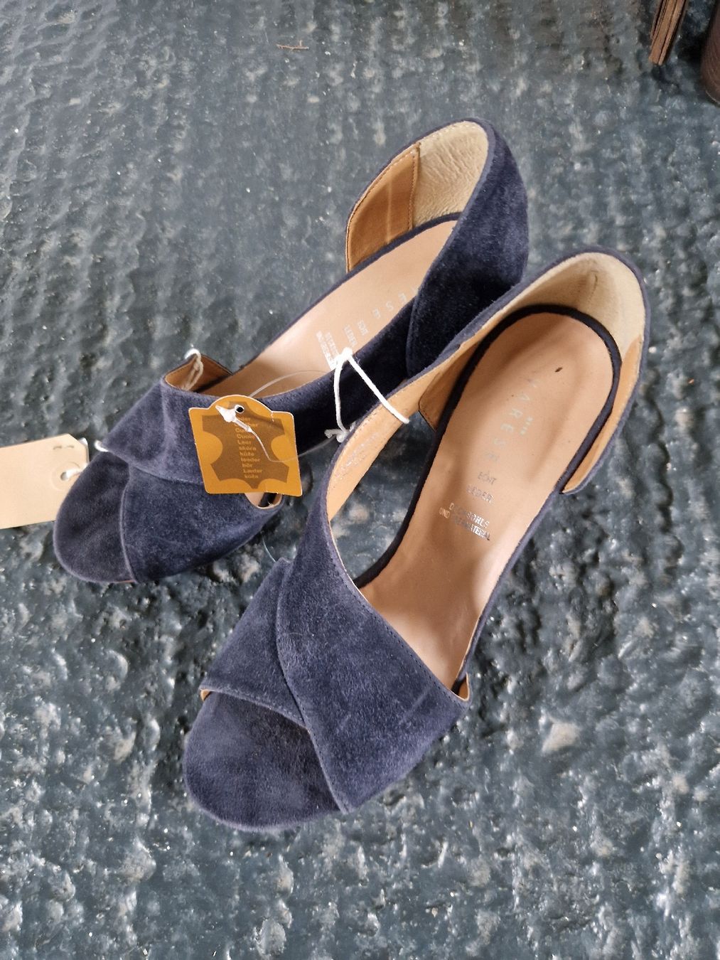 Scarpe da donna: Sandalen blau Gr. 39 – Nuovo (secondo la descrizione) da Bünzen venduto da Milly32