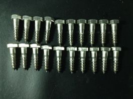 Schlüsselschrauben 8 x 30 mm ROSTFREI, 20 Stk. NEU