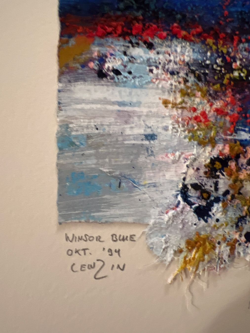 Dipinti: Thierry Lenzin Gemälde 10x15 cm – Usato da Abtwil SG venduto da ale2002 1