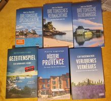 6 Krimis Bretagne Provence Normandie gebraucht guter Zustand