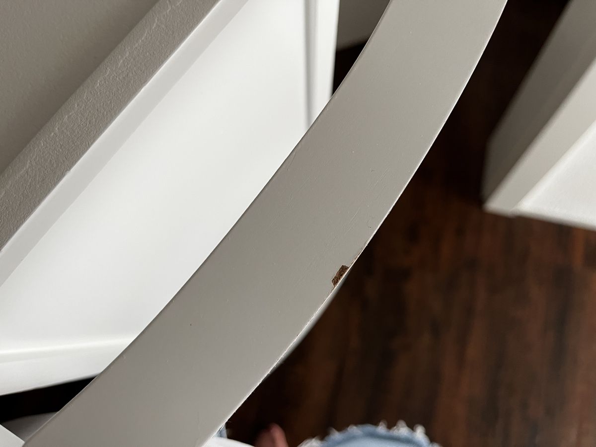 Giocattoli: Puppen Bett Schaukelbett weiss – Usato da Werdenberg venduto da sunbo 5