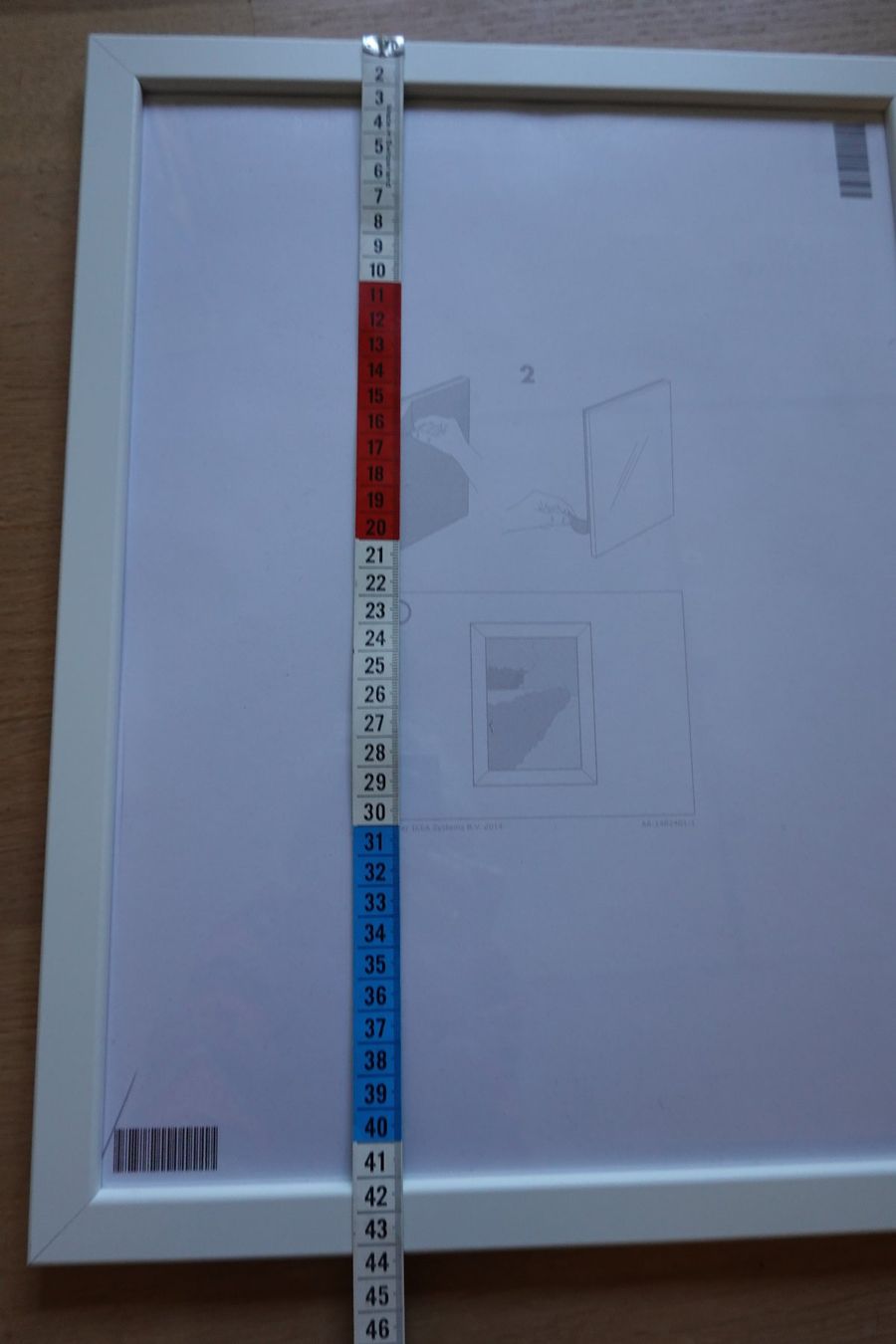 Ikea Bilderrahmen: Bilderrahmen weiss 30x40cm - Ikea – Defekt aus Jona von simongarden 3