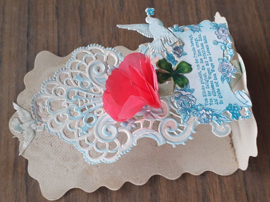 Cartoline postali: Ansichtskarte 3 D antik Nr.2 – Usato da Mörschwil venduto da lindaswunderkiste 5