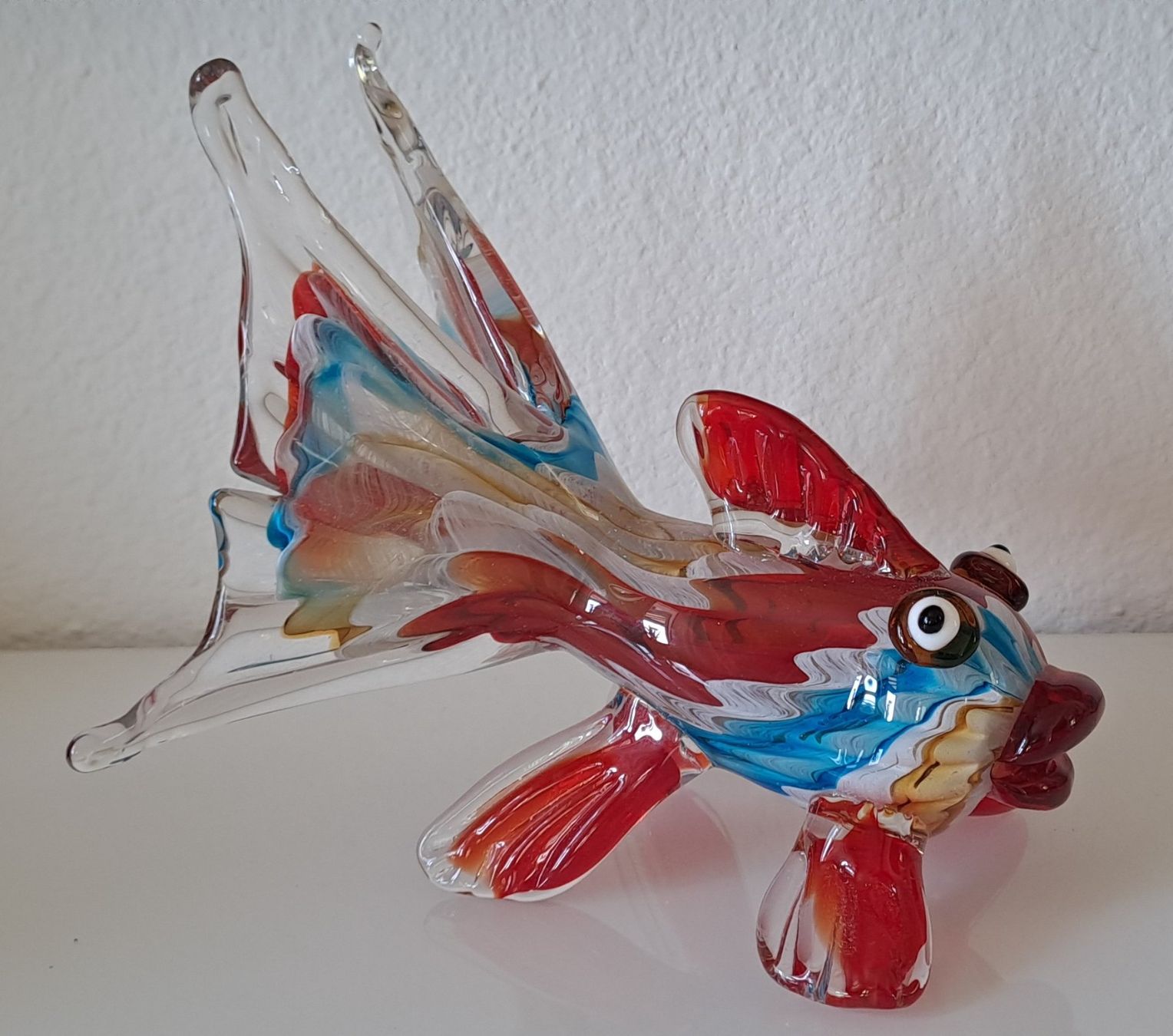 Murano Statuette: Wunderschöner Fisch aus Muranoglas – Usato da Wallisellen venduto da monbijoux009