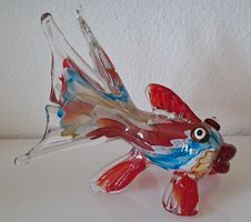 Wunderschöner Fisch aus Muranoglas