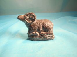 Widder, original The Wolf Sculpture Figur aus Canada