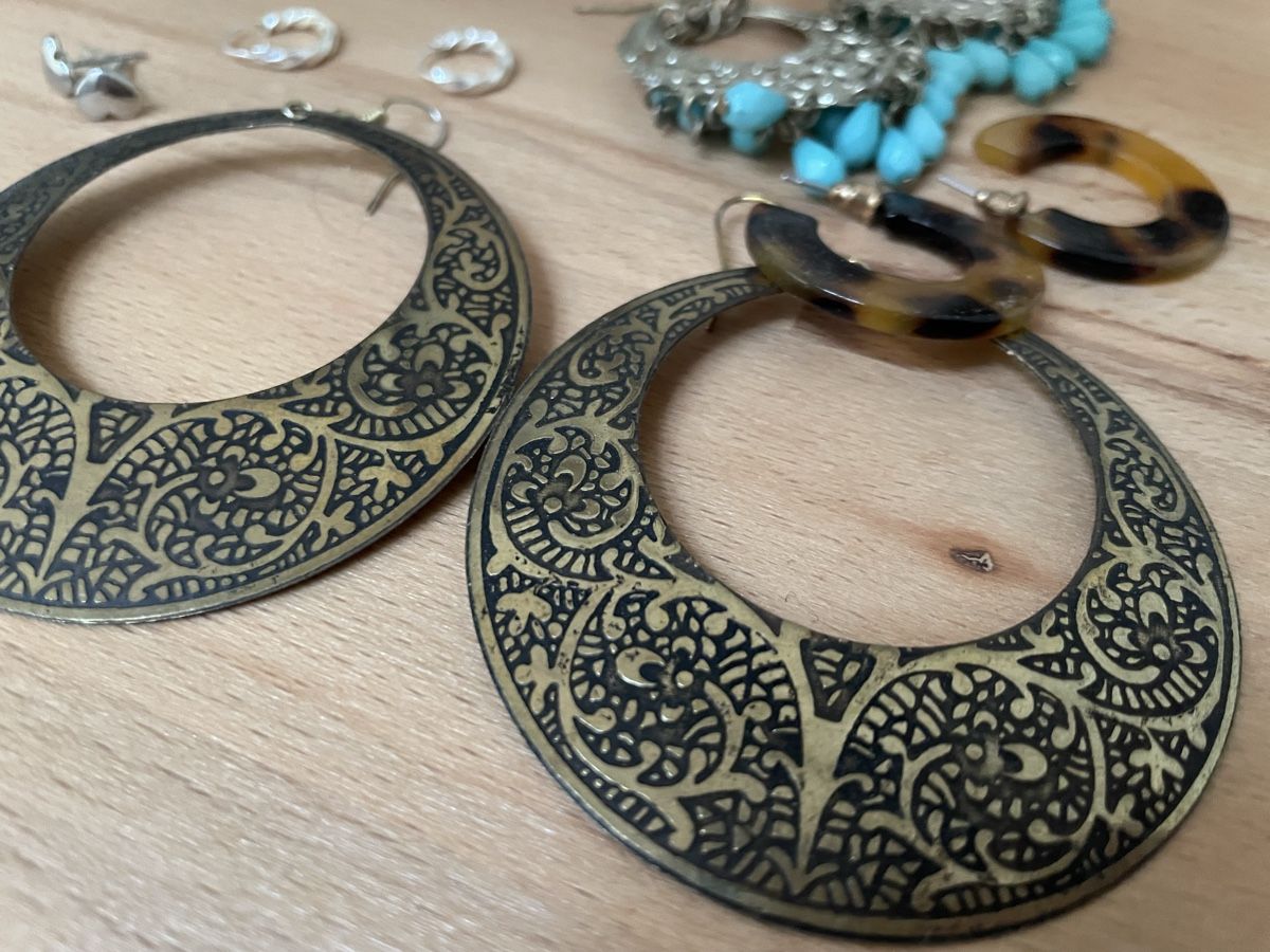 Orecchini pendenti & Orecchini a lobo: Modeschmuck (Set) – Usato da Rütihof venduto da schnigobert.schni 4