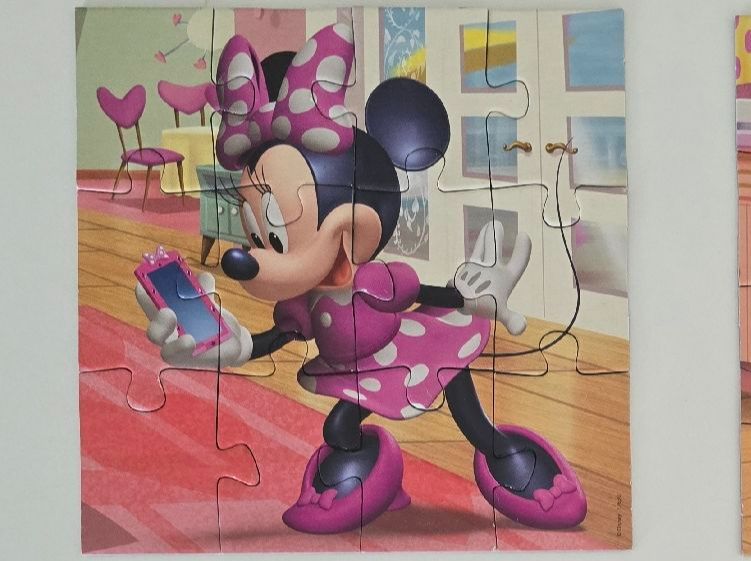Disney Puzzle: Disney Minnie Mouse 4 Puzzles Set – Usato da Döttingen venduto da Mar_ia25