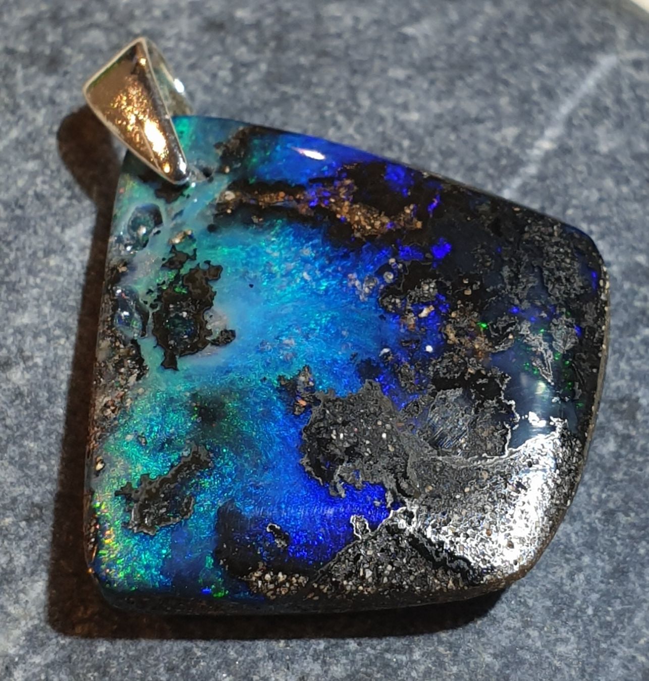Ciondoli: Anhänger Boulder Opal. – Nuovo (secondo la descrizione) da Niederbüren venduto da Raphael014 6