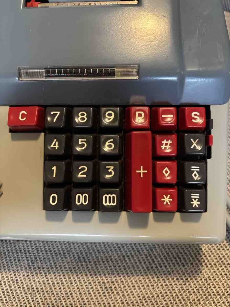 Tutte le macchine: Machine Precisa Model 164-12 Adding Machine Acceptable – Usato da Zürich venduto da fra_f66n 2