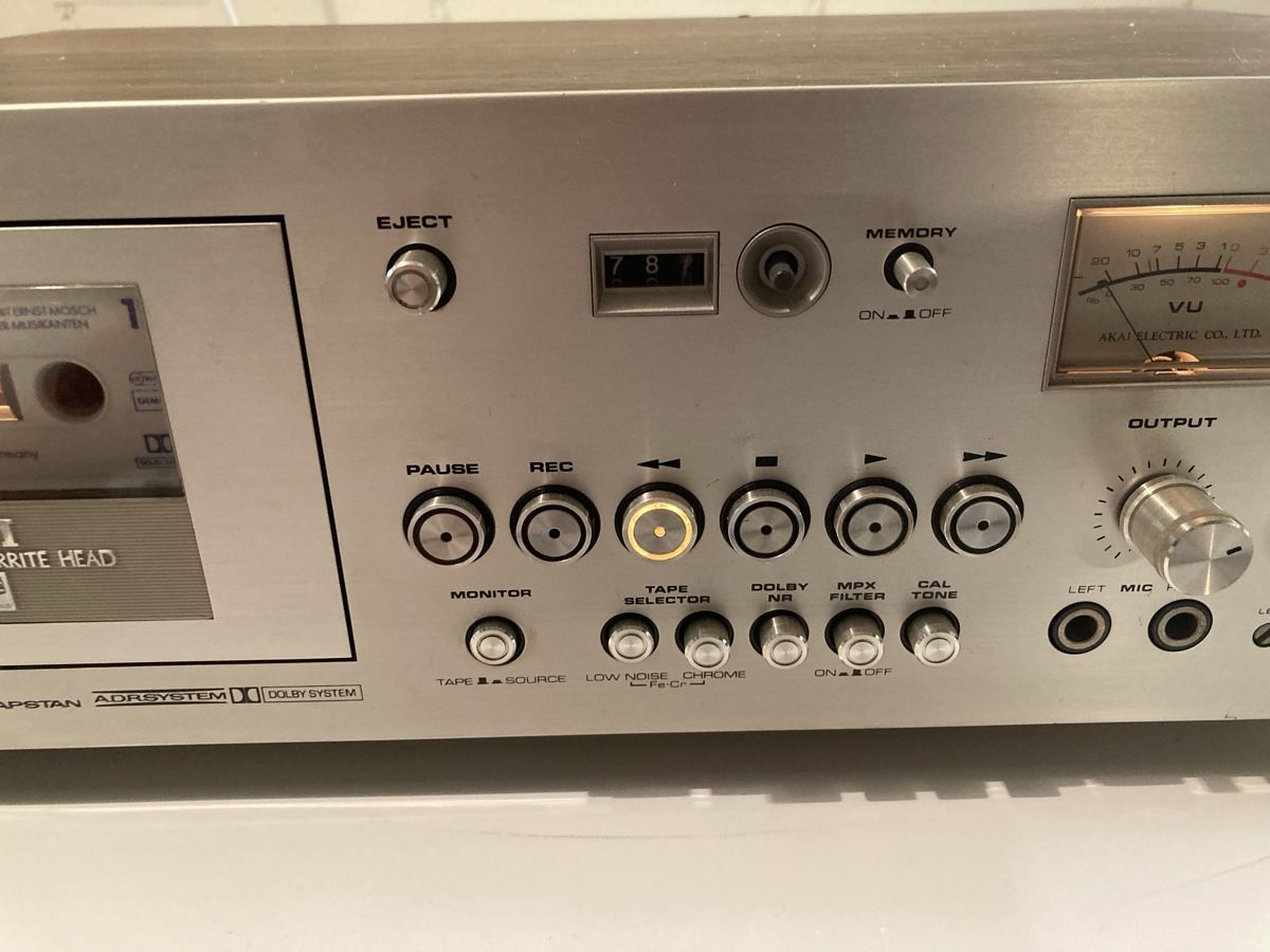 Akai Aufnahmegeräte: Akai GXC-760D Kassettendeck – Defekt aus Lenzburg von HanspeterT 6
