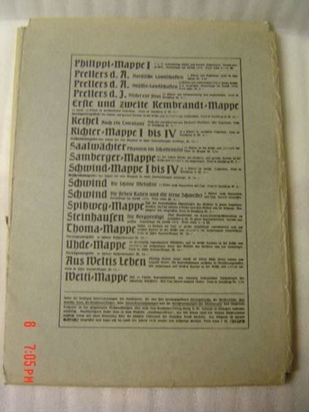 Livres: Michelangelo Mappe des Kunstwart 1920 – D'occasion à Pambio Noranco par Pol69 1