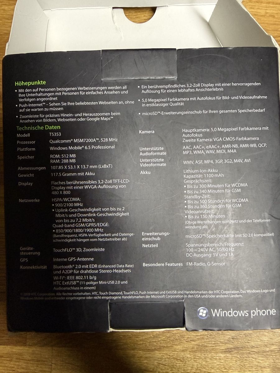 HTC Telefoni cellulari / Smartphones: HTC Touch Diamond2 - Kult Smartphone mit Windows📱 – Usato da Nidfurn venduto da suter.glarus 8