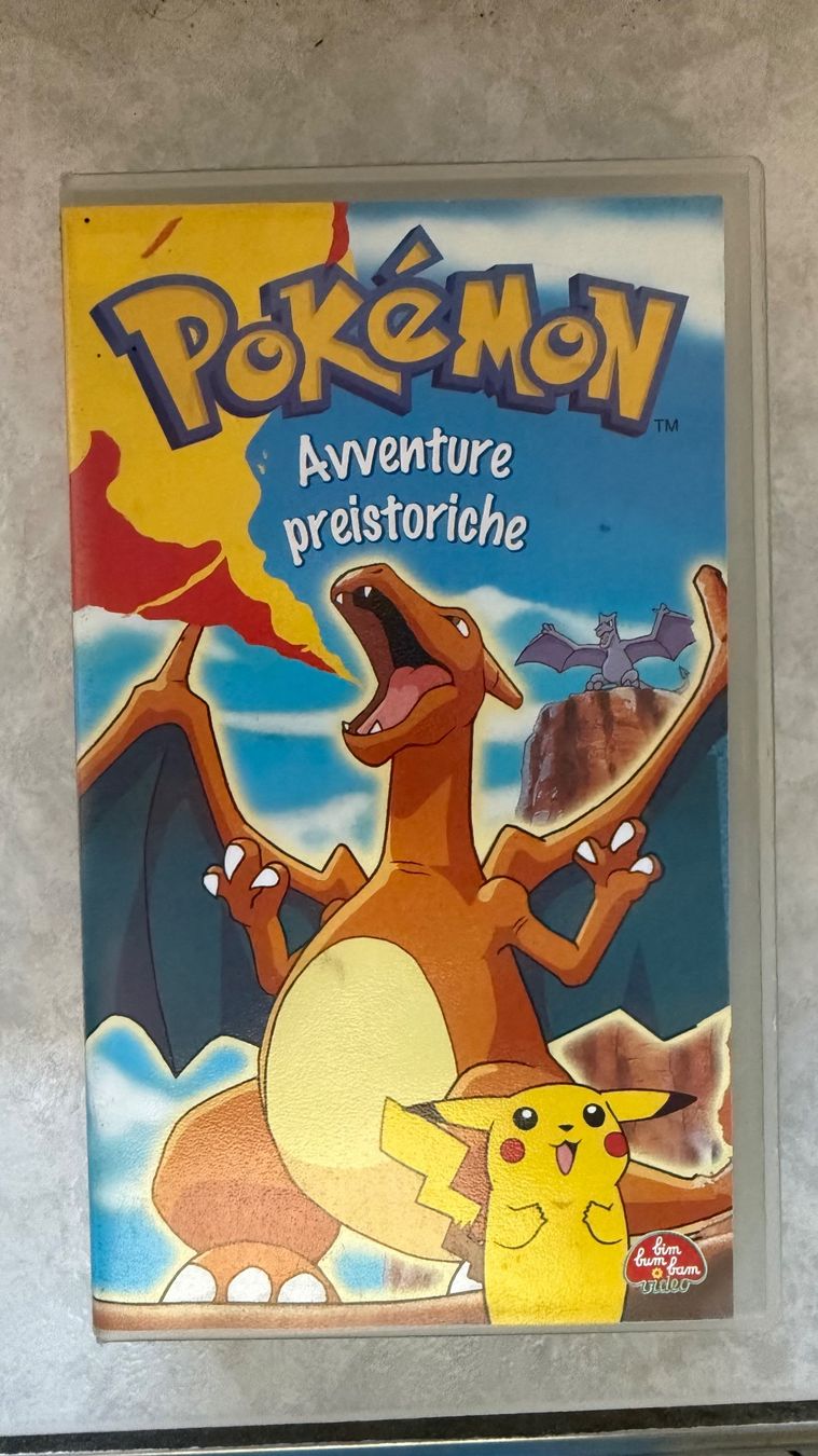 Tutti i VHS: Pokémon "Avventure preistoriche" VHS – Usato da Monte Carasso venduto da Ely67