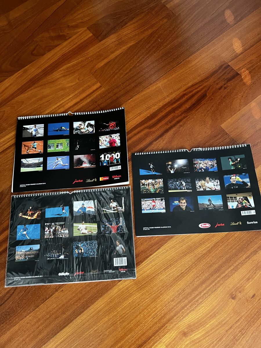 Calendari: Roger Federer Kalender – Usato da Kloten venduto da pae_wq5j 1