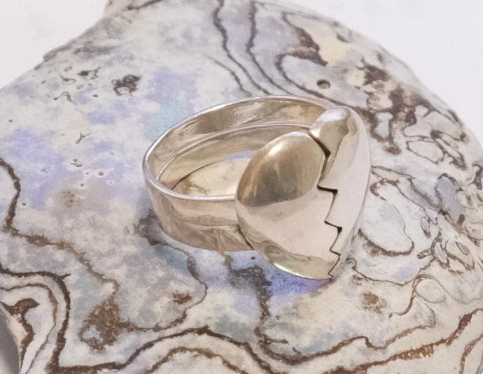 Anelli: Silberring Herz Vintage – Usato da Zürich venduto da Melody2000