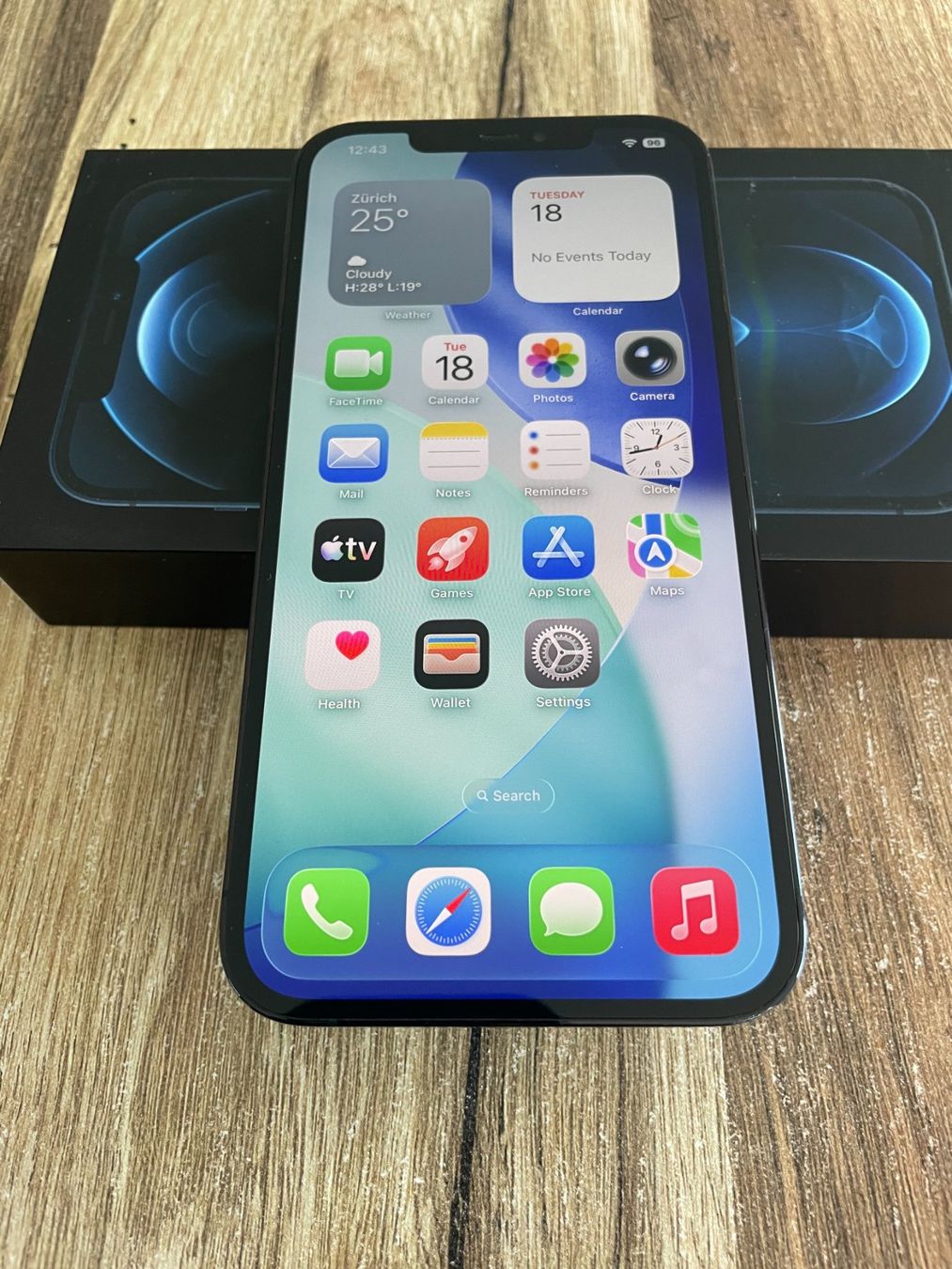 Apple Telefoni cellulari / Smartphones: iPhone 12 Pro Max Pacific Blue – Usato da Dornach venduto da Garocle