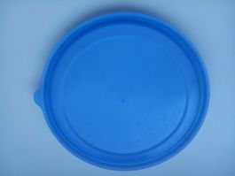 Tupper Deckel Migros blau, Durchmesser 15,5 cm, neuwertig