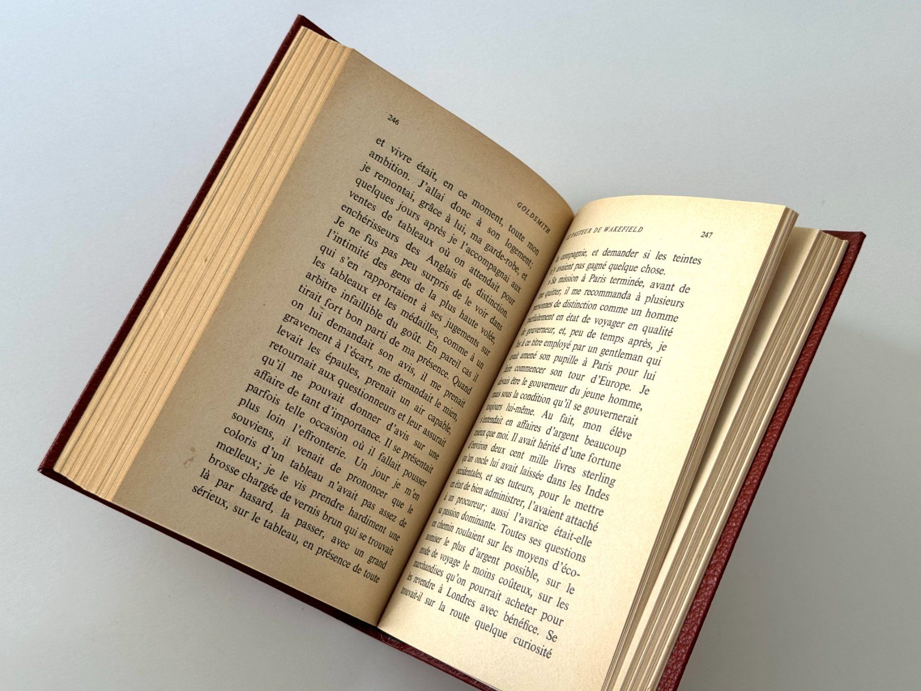 Libri: Goldsmith - Le pasteur de Wakefield – Usato da Genève venduto da Reveur 7