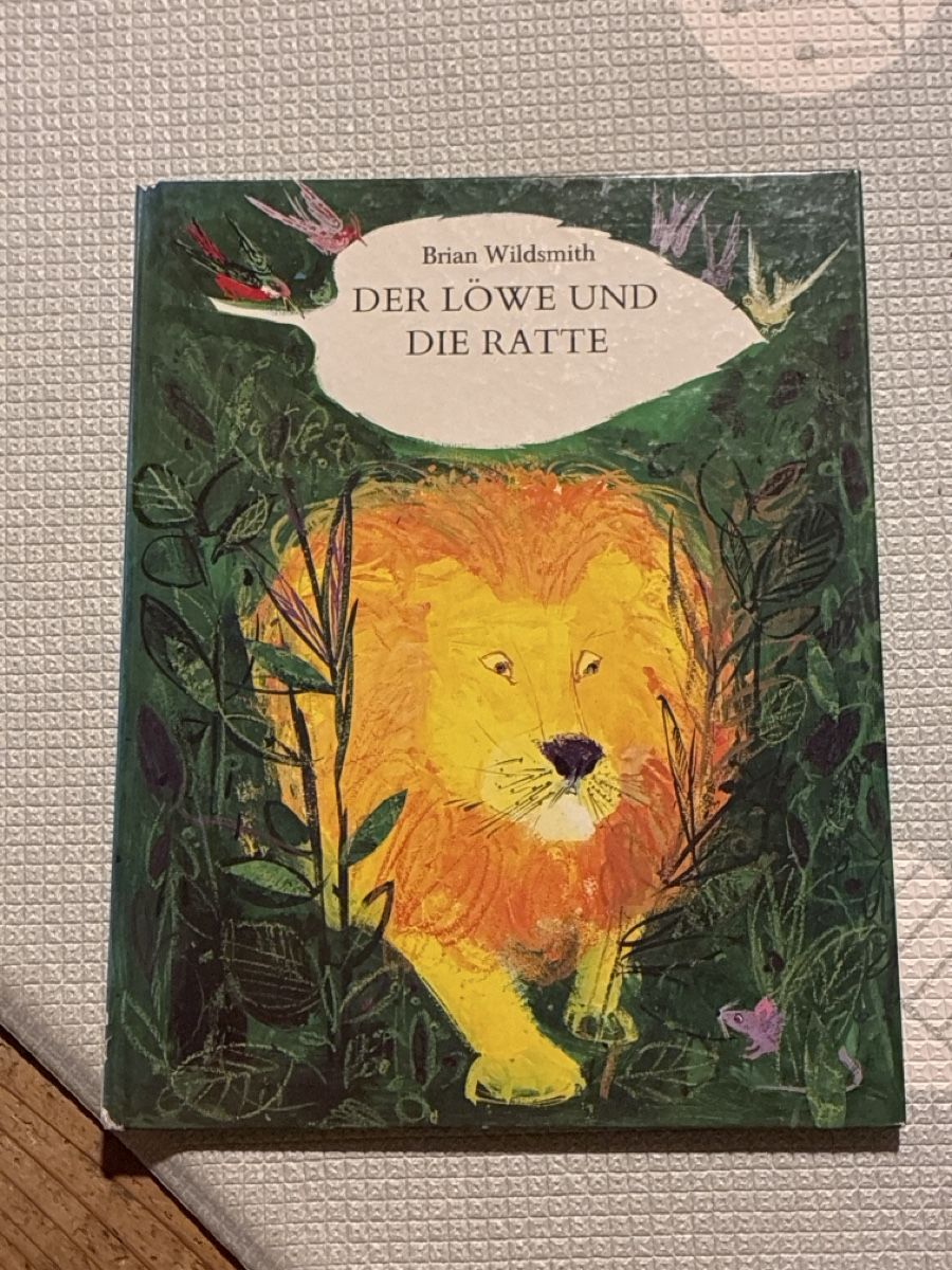 Libri: Kinderbuch DER LOEWE UND DIE RATTE Brian Wildsmith  – Usato da Schlossrued venduto da sumoggu