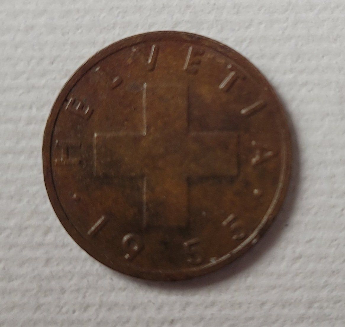 Tutti le monete: 1 RAPPEN – 1955 – Usato da Neftenbach venduto da Mador6 1
