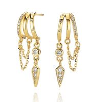 Aaria London The Palma Illusion Earrings