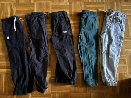 Lot de 5 pantalons/joggers / taille 116