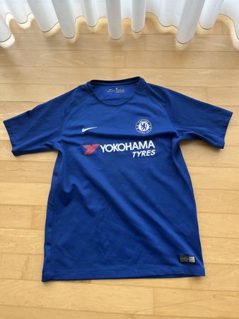 Chelsea FC Trikot Blau Grösse 158- 170 CM DRI-FIT 2017