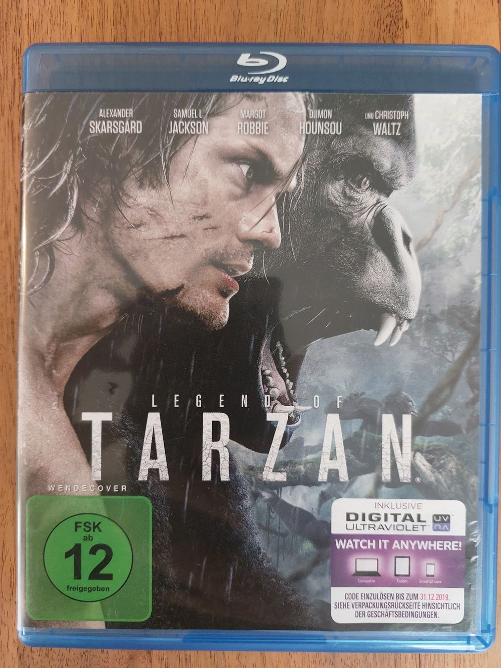 Alle DVDs: Blu Ray - Legend of Tarzan – Gebraucht aus Rheinfelden von FilmAuktion