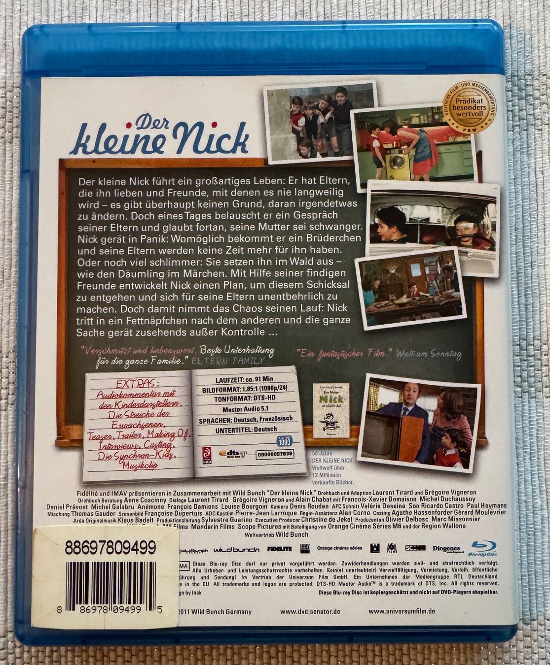 Tutti i DVDs: Der kleine Nick - Blu-ray – Usato da Arbon venduto da drs64 1
